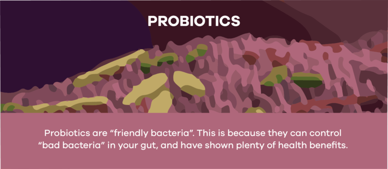 Probiotics are good bacteria with numerous health benefits 