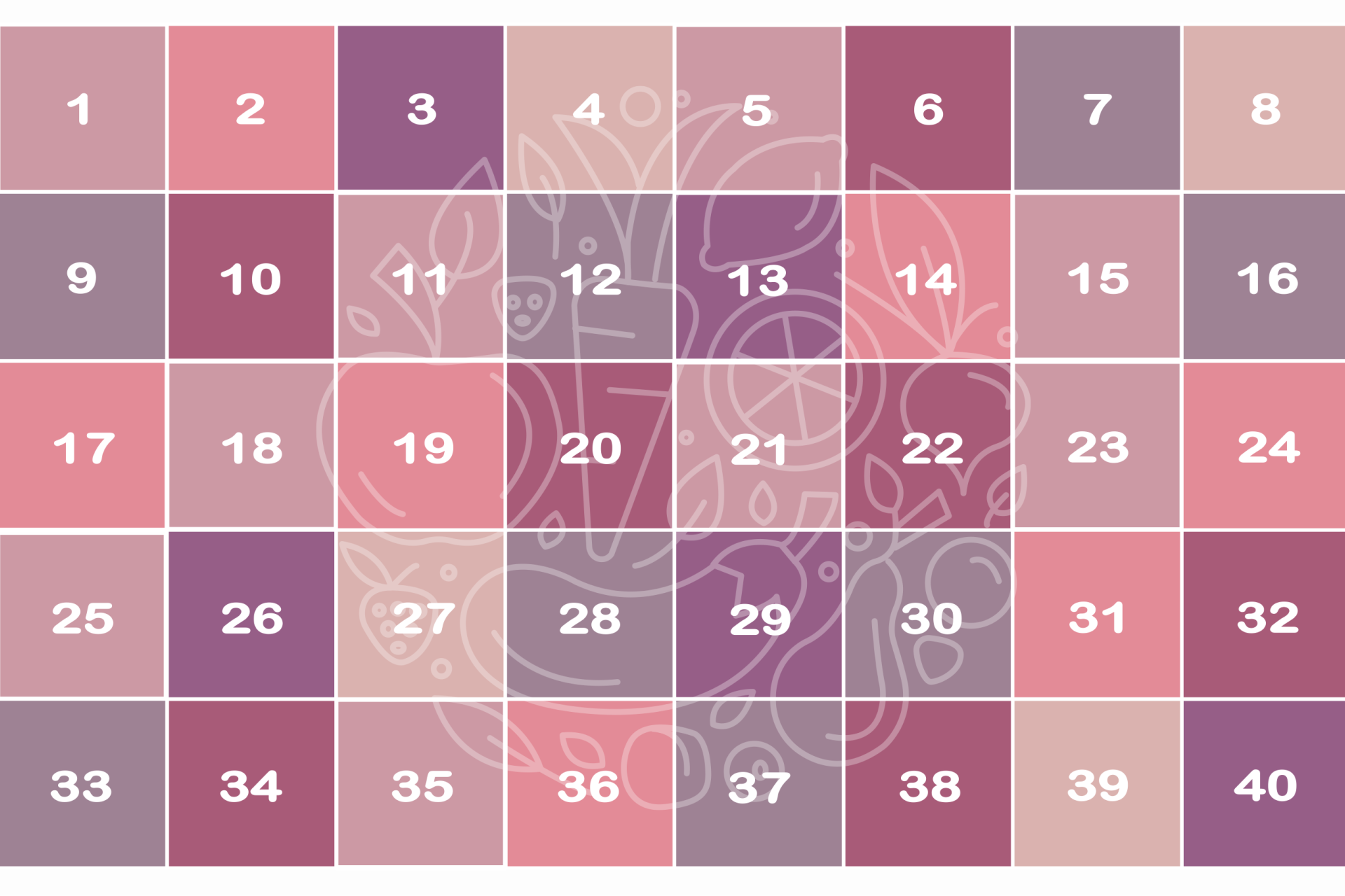 BabyBelly Schwangerschaftskalender mit 40 Top Ernährungstipps - Woche für Woche