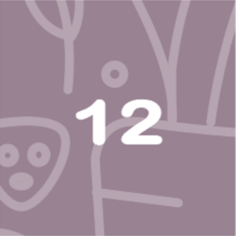 BabyBelly pregnancy calendar with nutrition and lifestyle tips - week 12
